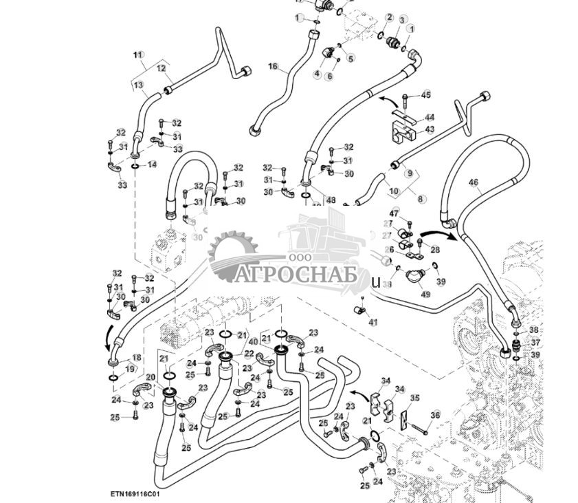 Гидравлические линии, высокий расход, с PTO, мост с двухступенчатым редуктором (12) (801465 - 804100) - ST873500 633.jpg